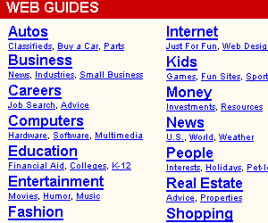 A Search Engine List