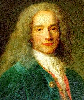 Voltaire as a Young Man by Largilli&egrave;re 
