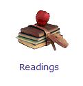 Book and apple image