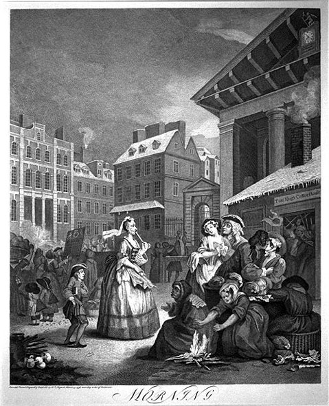 Four Times of the Day--Morning (Hogarth, 1738)