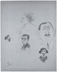 Webern (in center)
