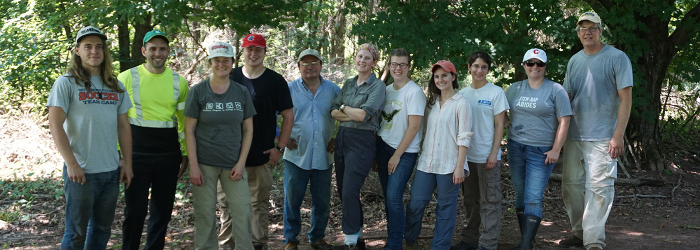 image of sampling crew